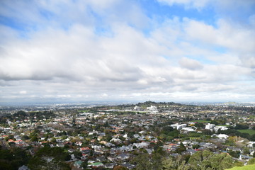 City view of Auckland in New Zealand