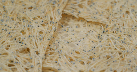 Japanese dry fish snack for beer, tatami iwashi