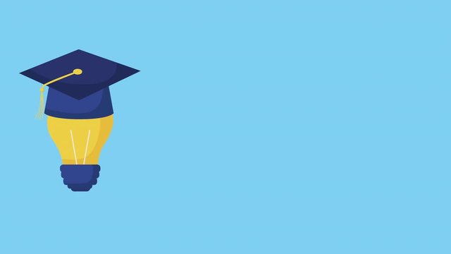 education and learn ulb with graduation hat