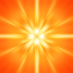 Obraz premium orange color light pattern background
