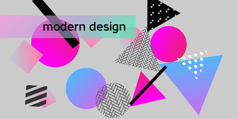 Geometric abstract background.