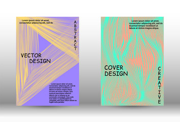 Trendy geometric patterns.