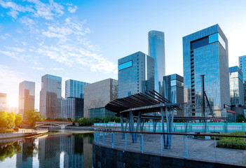 Fototapeta premium China Ningbo Cityscape