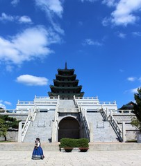 Ancient Korean temple