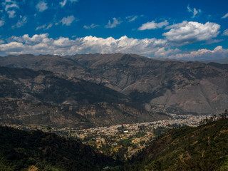 Panoramic view of Abancay City