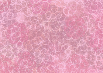 abstract colorful flower illustration background.