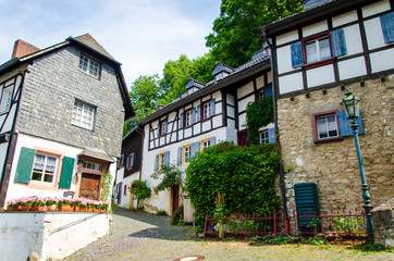 View of building in Blankenheim, Gegmany.