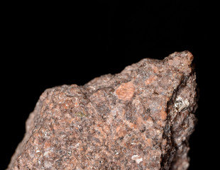Arkose, coarse-grained sandstone