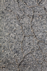 Cracked Dark Gray Asphalt Texture