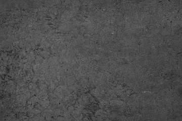 Blank concrete wall black color for texture background