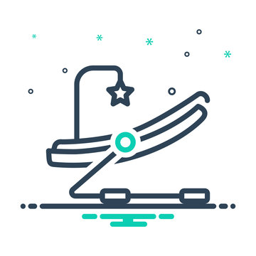mix icon for baby bouncer 
