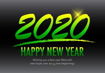 Happy New Year 2020 to you.