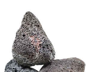 volcanic pumice stones