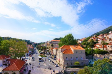 Fototapeta premium the old city of Dubrovnik, Croatia
