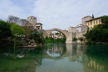the old town of Mostar