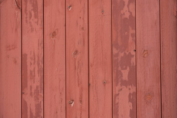 Obraz premium Red wooden painted board background texture