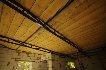 interior of modern building