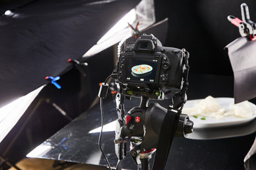 BACKSTAGE WITH PROFESSIONAL PHOTO SHOOTING  FOOD  MENU FOR RESTAURANT
