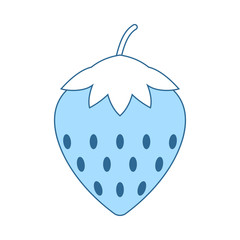 Icon Of Strawberry
