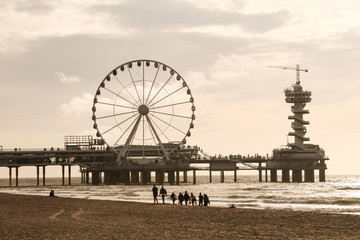 Strandspaziergang in Scheveingen