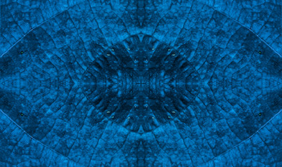 Blue abstract pattern tracery background texture
