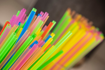 Straw, straws plastic drinking background colourful full screen many group plastic single use ban banned in EU
