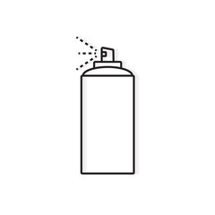 spray can icon- vector illustration