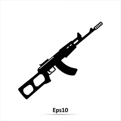 Weapons icon. Vector Illustration. EPS10