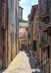 Capodimonte (Italy) - A little old town on Bolsena lake with fortress and suggestive beach and...