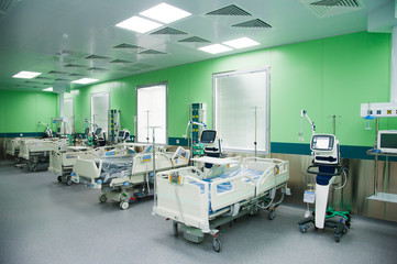 Interior of modern clinic
