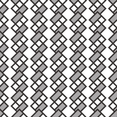 Vector geometrical black, grey and white square