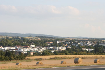 Fototapeta premium Simmern-Ortsblick
