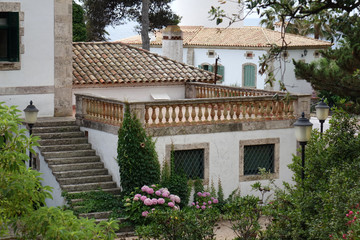 Fototapeta premium S'Agaro, Spain. Traditional spanish architecture
