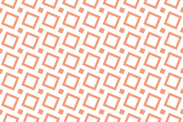 Abstract geometric pattern. A seamless vector background. White and pink ornament. Graphic modern pattern. Simple lattice graphic design