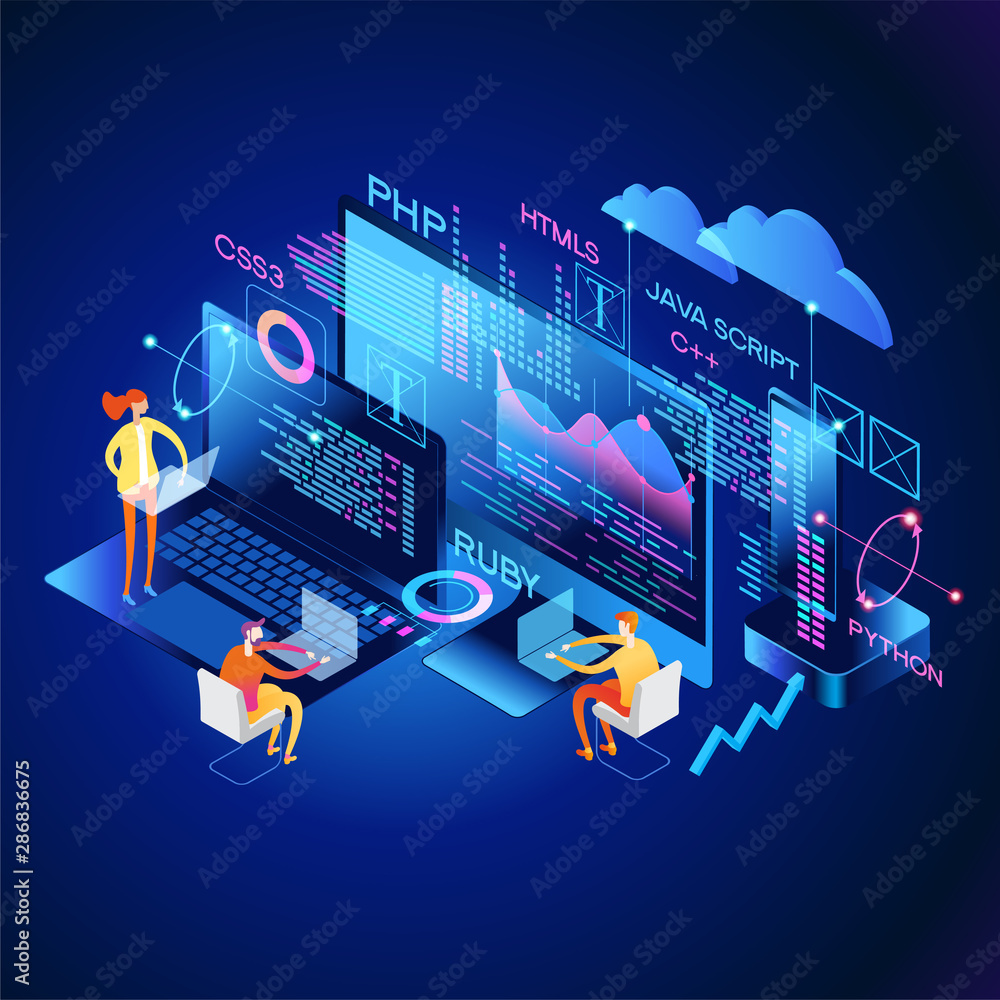 Poster programming web banner