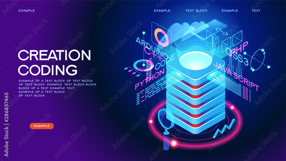 Poster programming web banner
