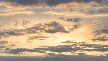 Sonnenuntergang Himmel Wolkenspiel Wolken