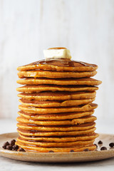 Pumpkin pancakes