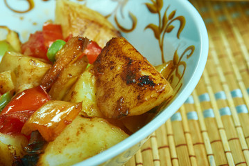 Shimla Mirch Aloo