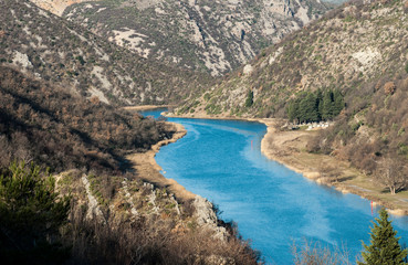 View of the river