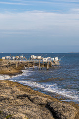 cabanes &agrave; carrelet