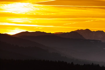 Obraz premium The plateau of Asiago in Italy