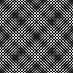 Monochrome seamless square pattern background - abstract vector graphic
