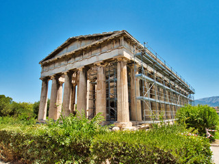 Fototapeta premium Ancient Agora of Athens landmark