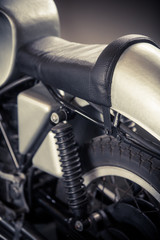 Fototapeta premium Vintage motorcycle seat