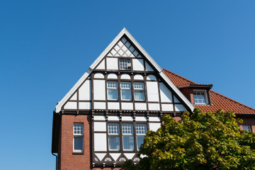 Half timbered house in Bad Bentheim, Germany
