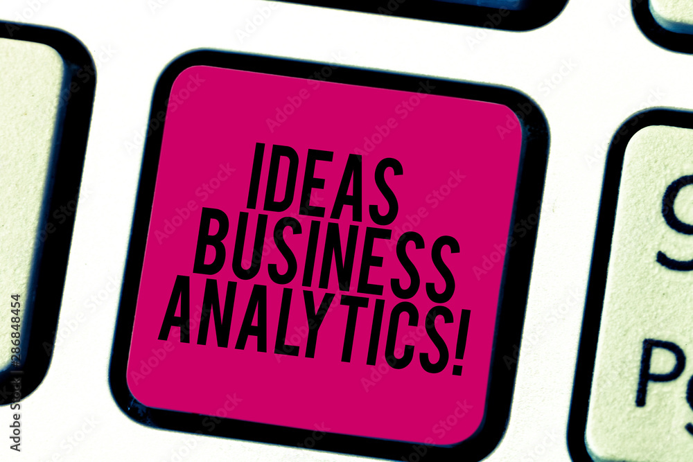 Poster conceptual hand writing showing ideas business analytics. business photo showcasing methodical explo