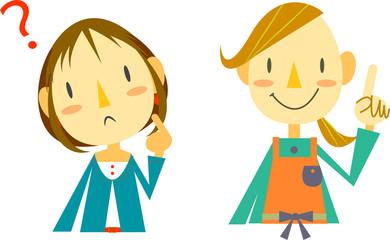 Q&A　店員　主婦