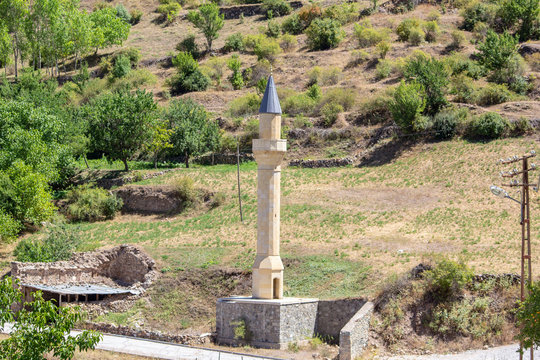 Old Gumushane Houses, August 16, 2019, Gumushane, Turkey