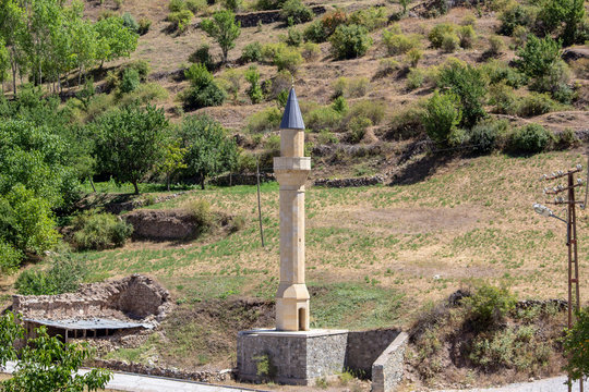 Old Gumushane Houses, August 16, 2019, Gumushane, Turkey
